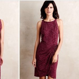 Anthropologie tie-waist dress